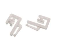 CURTAIN RAIL TRACK GLIDE GLIDER HOOKS TO FIT SWISH RUCHE (pack of 30)