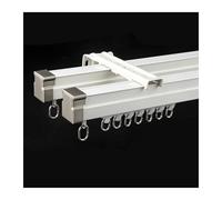 Curtain Rod Double Track Ceiling Rail - Adjustable Room Divider for Living Room, Bedroom, or Hospital - Smooth Operation and Versatile Use