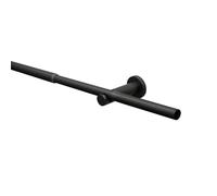 Curtain rod set Sol 1 rail Ø 16/19 mm black-nickel 120-210