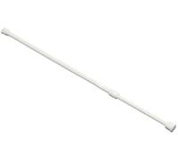 Curtain Rod - Spring Loaded Extendable Telescopic Net Voile Tension Curtain Rail Pole Rod Rods White 60-110cmProfessional and Fashion