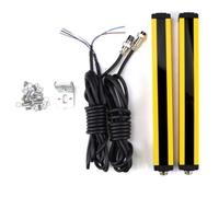 Curtain Sensor Switch Safety Light Curtain Photoelectric with Light and crafted from Aluminum and industrial robots safety efficiency in demanding environments (BEM1020-30NB)