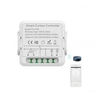 Curtain Switch Module for Roller Blind Shutter Motor For Tuya Smart WiFi For Zigbee RF433 Remote Google Home App Timing Function (WiFi)