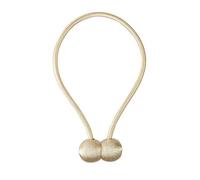 Curtain Tie Backs 2Pc Magnetic Curtain Tieback Holder Hook Buckle Clip Curtain Tieback Polyester Decorative Home Accessorie Tie Backs For Curtains(Beige)
