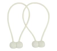 Curtain Tie Backs Waterproof Magnetic Curtain Ties 40Cm Acrylic Curtain Fixer For Wet Environments Such As Bathrooms White