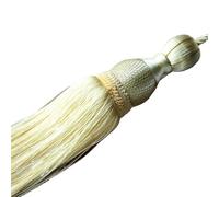 Curtain Tiebacks 1pc Curtain Buckle Clips & Tiebacks Duty Decorative Holders For Drapes Tassels(Beige 2)