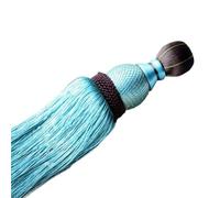 Curtain Tiebacks 1pc Curtain Buckle Clips & Tiebacks Duty Decorative Holders For Drapes Tassels(Blue 1)