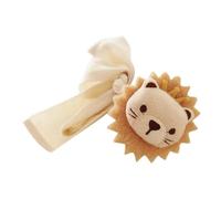 Curtain Tiebacks - Cute Plush Animal Curtain Holdbacks | Cartoon Lion And Tiger Decorative Rope | Soft Drapery Ties For Kids Room Nursery And Bedroom Window Decor, Tool-Free Installation, 1 Pack