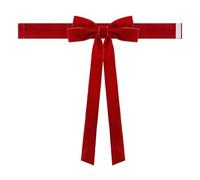 Curtain Ties - Modern Red Christmas Decoration for Home, Red Bow Ties for Curtain Decorations - for Indoor Window Shower Kitchen Bedroom Hotel Birthday Wedding