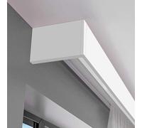 Curtain Track Cover Valance Panel for Windows, Sleek Interior Decor Solution, Modern Design Enhances Home Aesthetics
