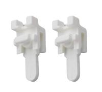 Curtain Track End Stops Sologlyde Leverlock Ensure Curtains Gliders White Strong Hold Curtain Gliders 2 Pack