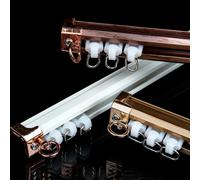 Curtain Track System,Premium Curtain Track Set - Smooth Gliding & Easy Installation for Room Dividers, Ideal for Bedrooms, Dining Rooms, Living Rooms - White Do