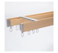 Curtain Track System,RV Ceiling Curtain Track Set - Easy Install & Cut, Durable Travel Solution, 130cm/4.3ft, Gold Finish, Perfect for Privacy & Comfort on the Go