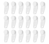 Curtain Traverse Rod Slides Replacement Shower Curtain Snap-in Traversing Slides 100PCS, Traverse Rod