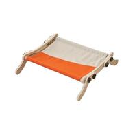 Curtainboro Cat Window Perch, No Screws Easy to Adjust & Assemble, Adjust Wooden Seat for Kitten Bedside Windowsill, Wooden Cats Furniture