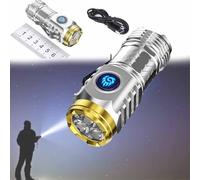 CurtainGuess Flashlight, Kimmer Alista Flashlight, Three Eyed Monster Mini Flash Super Power Flashlight, Springmart Mini Flashlight, Florest4sale Flashlight (Sliver)
