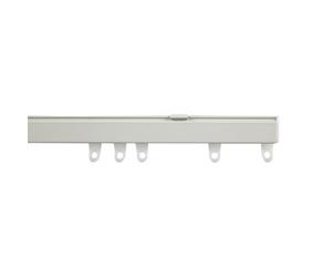 Curtains at Home Fineline Heavy Duty Bendable Flexi Curtain Track In White - 100Cm
