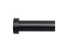 Curtains Pole extendable 77 to 140cm 1" diameter durable metal rod compatible for room/office windows/doors darkening eyelet curtains nets