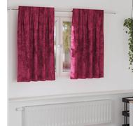 Velvet Curtains with Curtains 2 pcs Velvet Room Darkening Modern Living vidaXL