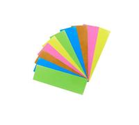 CURTEK 10 Pcs G10 Spacer Sheets 5 Colors Knife Handle Liners Material Knife Making Supplies 6.3 x 1.97 x 0.04 Inch
