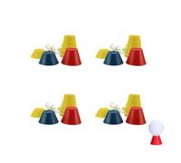 CURTEK 16 Pcs Rubber Winter Golf Tees Indoor Golf Tees 4 Different Heights Practice Golf Tee Holder for Winter Indoor Ground Golfing Practice,14 mm 18 mm 24 mm 38 mm