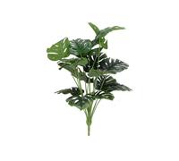 CURTEK Artificial Palm Plants 24.4'' Fake Palm Tree Tropical Jungle Plants Tropical Large Greenery Leaves Plants UV Resistant Plastic Plants,for Indoor and Outdoor Home Office Decor