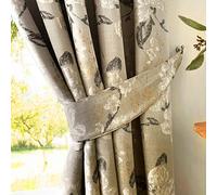 Curtina - Andria - Pair of Curtain Tiebacks in Natural