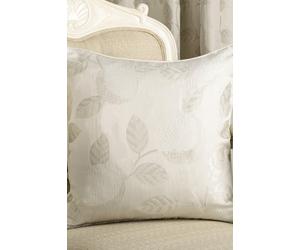 Curtina 'Bramford' Woven Filled Cushion in Natural | Size: 43 cm x 43 cm Curtina Natural 43 cm x 43 cm