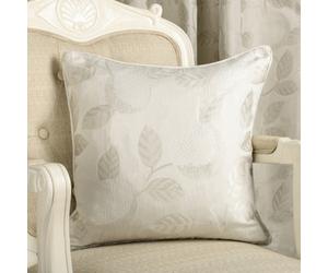Curtina Bramford Woven Jacquard Natural Filled Cushion