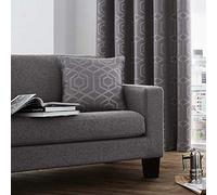 Curtina Camberwell Print Cushion Cover, Graphite, 43 x 43 Cm