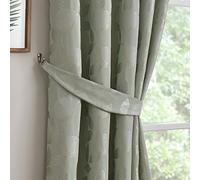 Curtina 'Bramford' Pair Of Curtain Tiebacks in Green Curtina Green