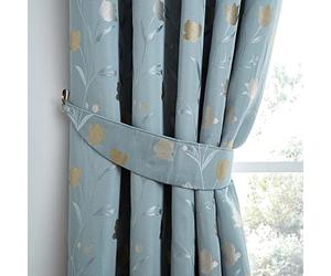 Curtina - Juliette - Pair Of Curtain Tiebacks in Duckegg