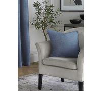 Curtina Textured Chenille 43 x 43cm Filled Cushion Navy