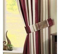 Curtina - Whitworth - Pair of Curtain Tiebacks - Tiebacks, Claret