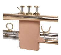 Curtis Trumpet Valve Guard HGT5 Natural Beige - Genuine Leather, Slim design (Natural Beige)