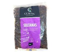 Curtis Turkish Sweet & Juicy Sultanas 2kg (Pack of 1)