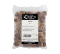Curtis Whole Dried Figs 1kg - Wholesale Bulk Turkish Dried Figs - 100% Natural, Vegan, No Added Sugar