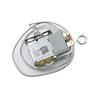 CURTISS Fridge, Freezer Thermostat WDFE30H-L, Digital, Stainless Steel, 32°F to 40°F, 1 count