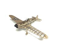 Curtiss P40 Warhawk Balsa Model Airplane kit, Gift, Hensons Hobbies Flying kit, Free Flight Rubber Powered, Scale Model, Classic Gift