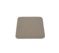 CURVA Seat Cushion For Stool Taupe Bouclé