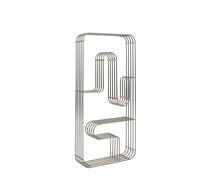 CURVA Shelf Display Rectangular Silver