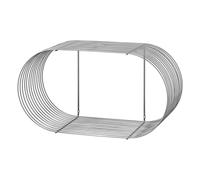 AYTM CURVA Shelf Silver H33 cm