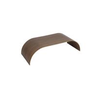 AYTM CURVA Wood Panel For Shelf Short Walnut