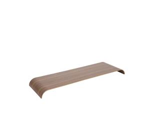 CURVA Wood Panel For Shelf Walnut