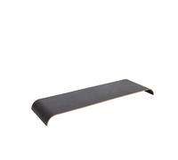 AYTM CURVA Wooden Panel For Shelf Long Black