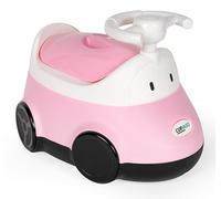 Curvaso Toilet Potties for Kids Childrens Baby Toddlers Car Design Portable Training Potty Seat Chair Urinal Pot Pottys (Pink)