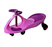 Curvaso Wiggle Kids Push Ride On Car Swivel Scooter Childrens Indoor Outdoor Twist Gyro Toys Girl Pink Purple