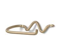 Curvature Toilet Roll Holder Brass one size