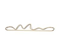 Curvature Towel Rack Brass one size