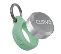 CURVD Premium Carrying Case - Durable Travel Keychain Container, Waterproof Holder for Earplugs, Pills, Coins Compatible with Loop, Eargasm & Vibes, Mini Purse Pill Box Container (Mint)