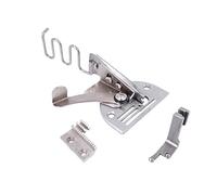 Curve Bias Edge Binder, Adjustable Compatible 4-Fold Sewing Machine Folder Binding Attachment for Lockstitch Machine (30mm-8mm)